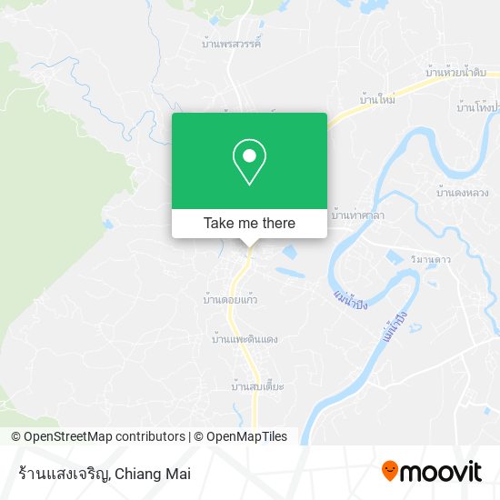 ร้านแสงเจริญ map