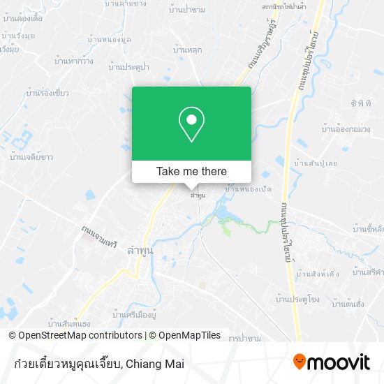 ก๋วยเตี๋ยวหมูคุณเจี๊ยบ map