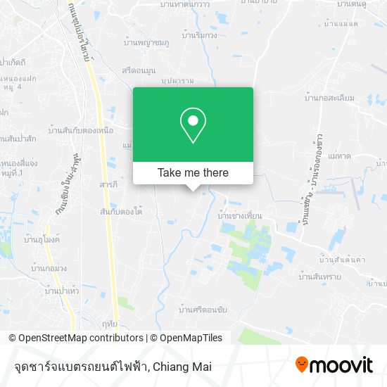 จุดชาร์จแบตรถยนต์ไฟฟ้า map