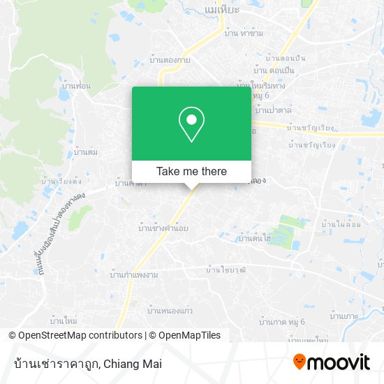 บ้านเช่าราคาถูก map