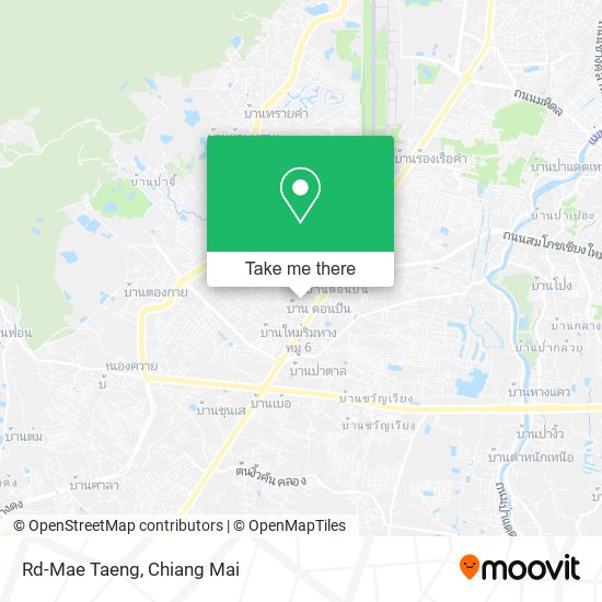 Rd-Mae Taeng map