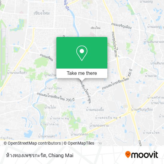 ห้างทองเพชรกะรัต map