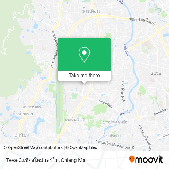 Teva-C.เชียงใหม่แอร์โป map