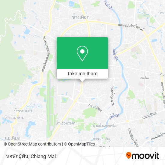 หอพักผู้พัน map