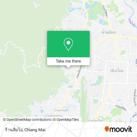ร้านส้มโอ map