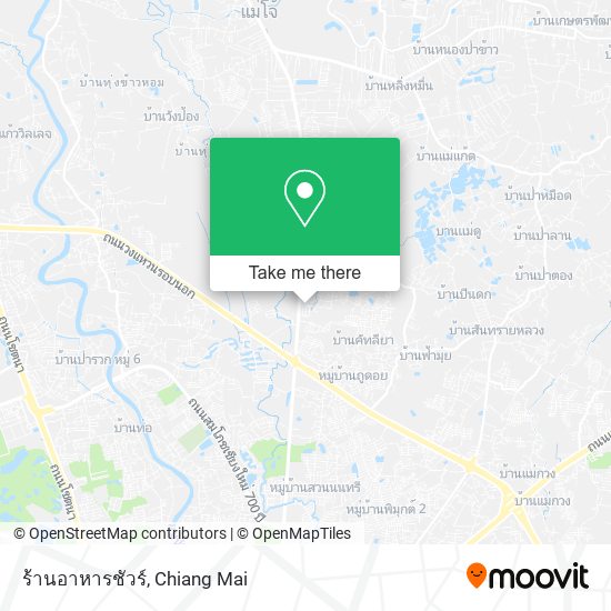 ร้านอาหารชัวร์ map
