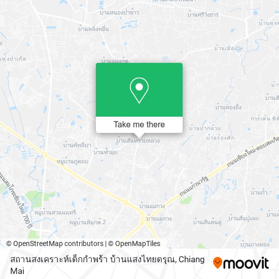 สถานสงเคราะห์เด็กกําพร้า บ้านแสงไทยดรุณ map