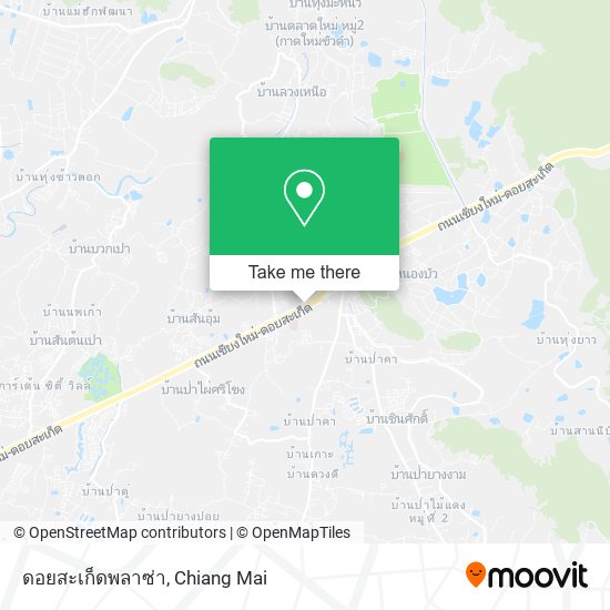 ดอยสะเก็ดพลาซ่า map