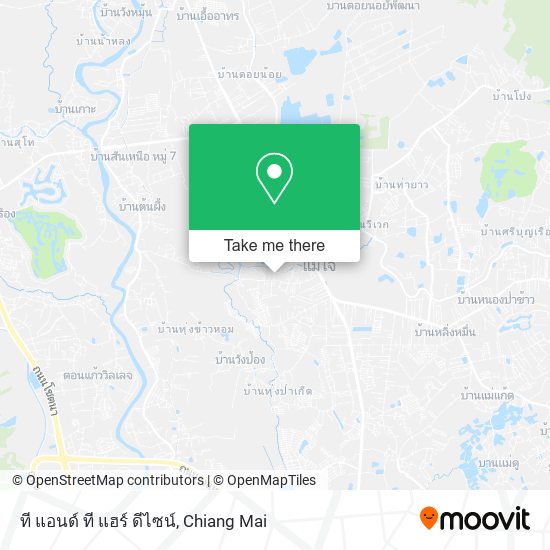 ที แอนด์ ที แฮร์ ดีไซน์ map