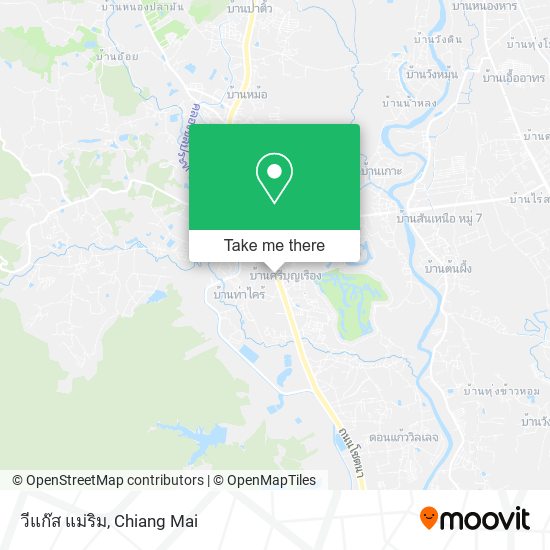 วีแก๊ส แม่ริม map