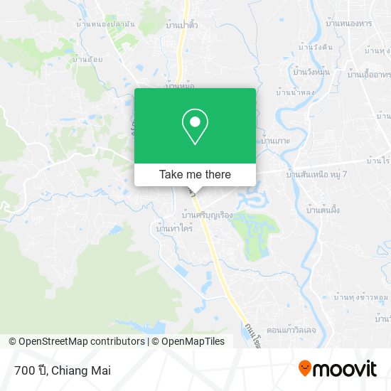 700 ปี map