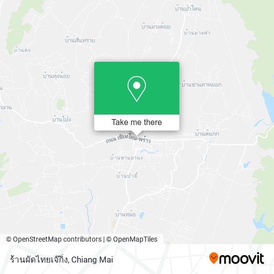 ร้านผัดไทยเจ๊กิ่ง map