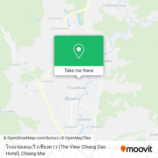 โรงแรมเดอะวิวเชียงดาว (The View Chiang Dao Hotel) map