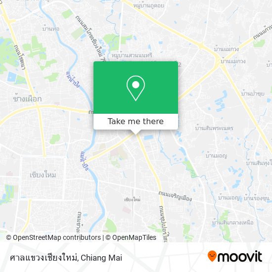 ศาลแขวงเชียงใหม่ map