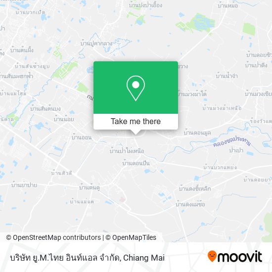 บริษัท ยู.M.ไทย อินท์แอล จํากัด map