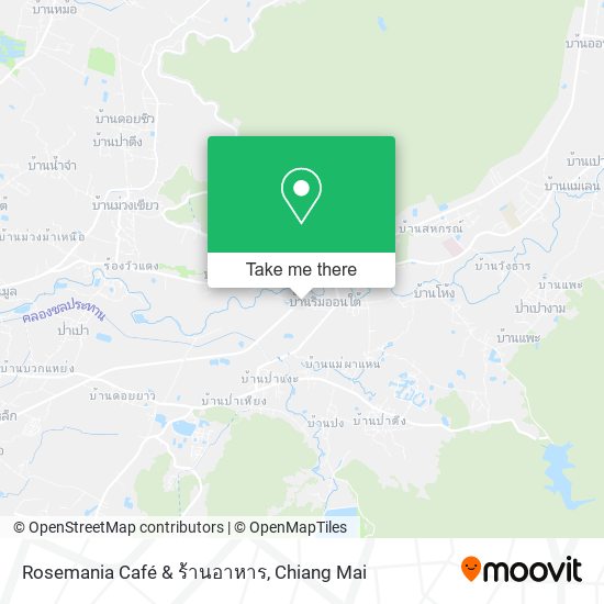 Rosemania Café & ร้านอาหาร map