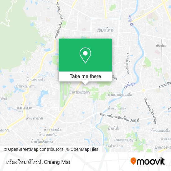 เชียงใหม่ ดีไซน์ map