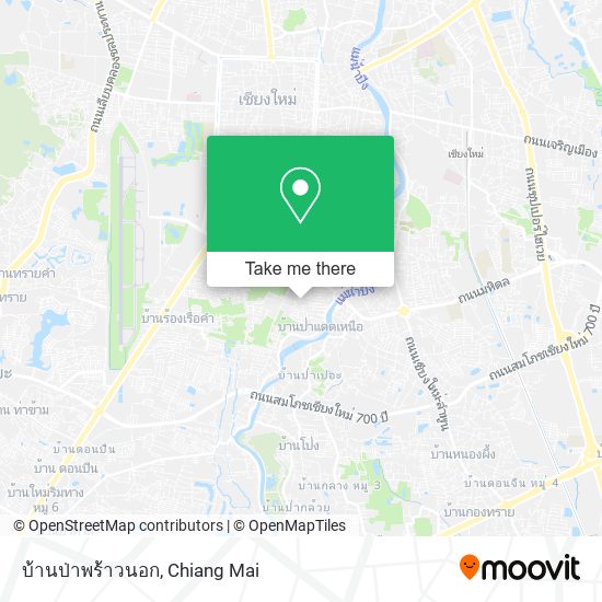 บ้านป่าพร้าวนอก map