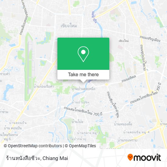 ร้านหนังสือชีวะ map