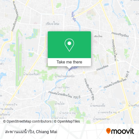 สะพานแม่น้ําปิง map