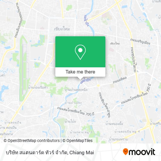 บริษัท สแตนดาร์ด ทัวร์ จํากัด map