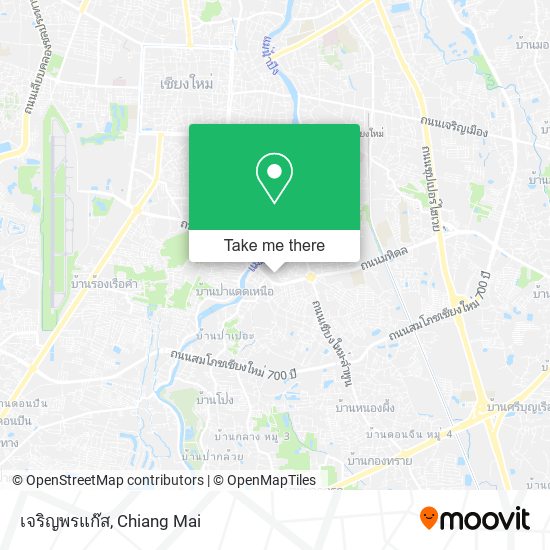 เจริญพรแก๊ส map