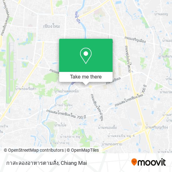 กาสะลองอาหารตามสั่ง map