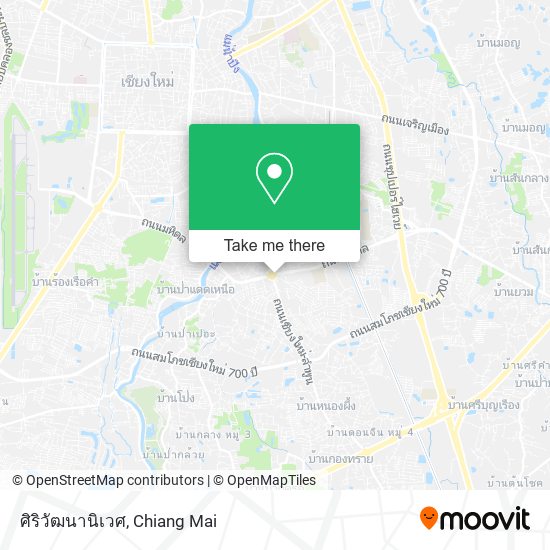 ศิริวัฒนานิเวศ map