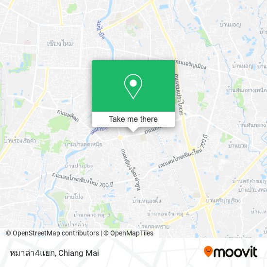 หมาล่า4แยก map