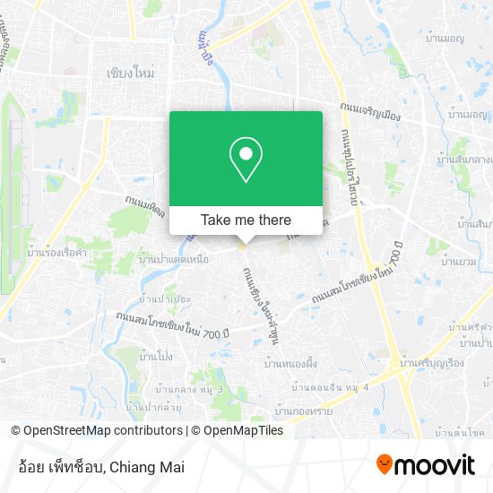 อ้อย เพ็ทช็อบ map