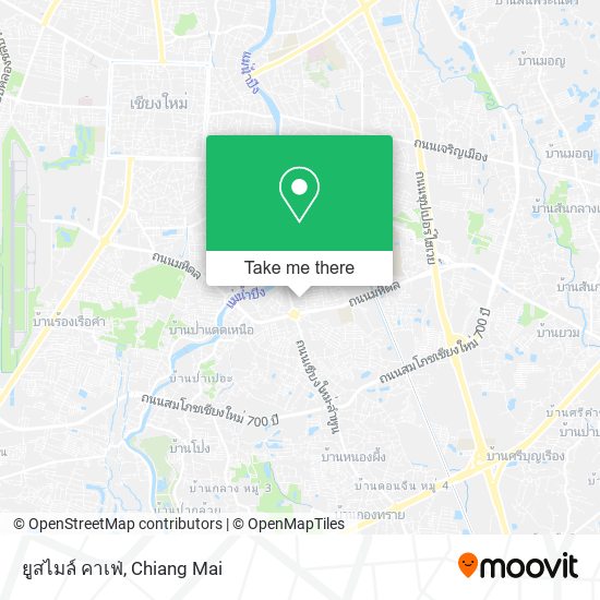 ยูสไมล์ คาเฟ่ map