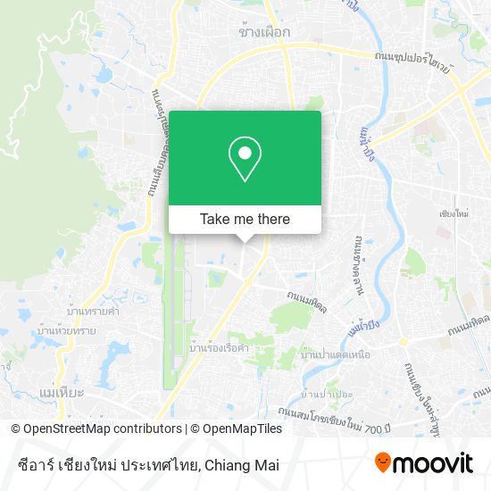 ซีอาร์ เชียงใหม่ ประเทศไทย map