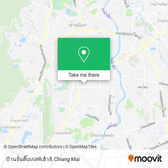 บ้านจั๋นติ๊บเกสท์เฮ้าส์ map