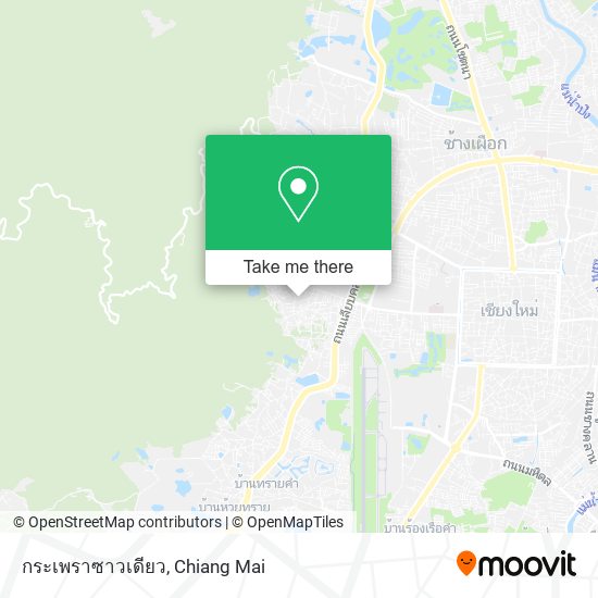 กระเพราซาวเดียว map