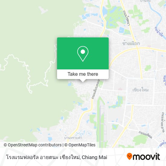 โรงแรมฟลอรัล อายตนะ เชียงใหม่ map