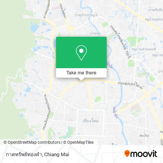 กาดทรัพย์ทองคํา map