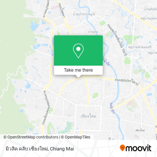 มิวสิค คลับ เชียงใหม่ map