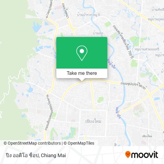 ปิง ออดิโอ ช็อป map