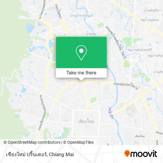 เชียงใหม่ ปริ้นเตอร์ map