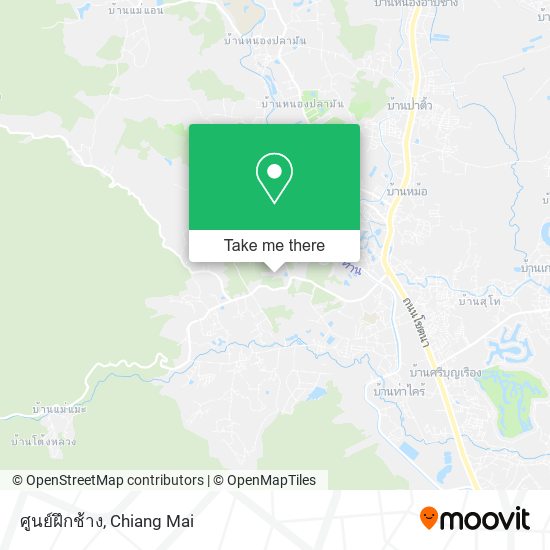 ศูนย์ฝึกช้าง map