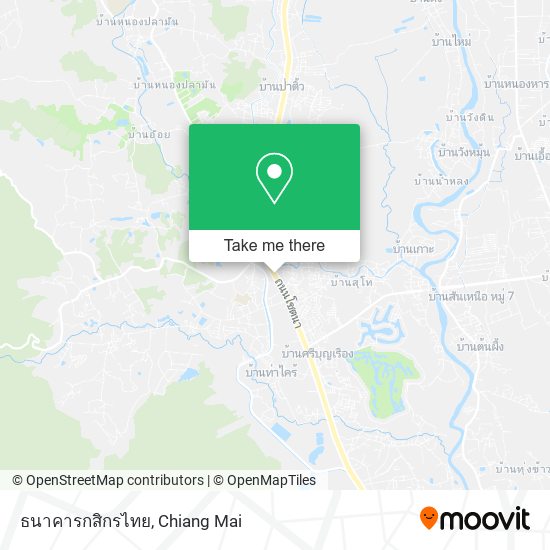 ธนาคารกสิกรไทย map