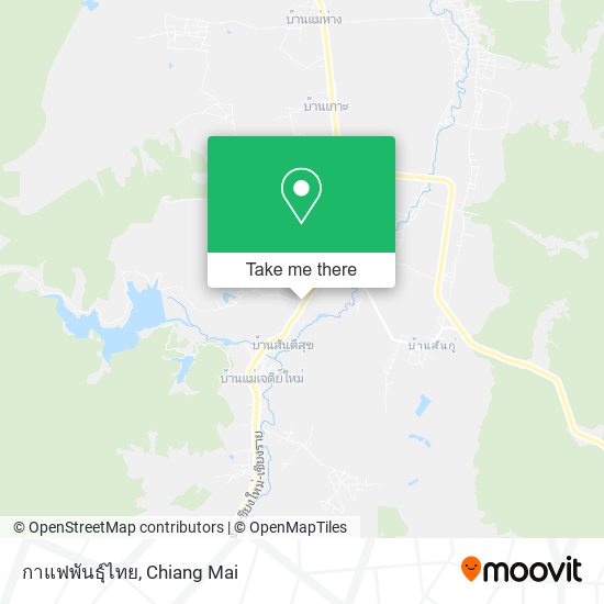 กาแฟพันธุ์ไทย map