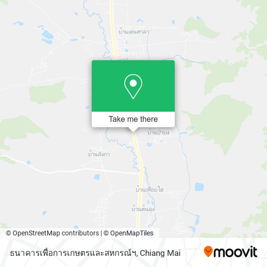 ธนาคารเพื่อการเกษตรและสหกรณ์ฯ map