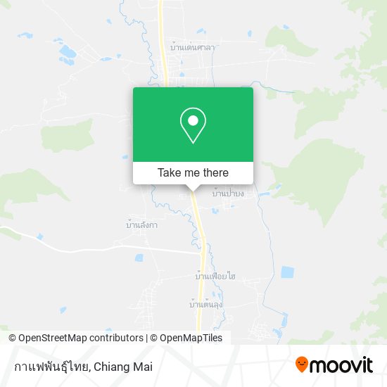 กาแฟพันธุ์ไทย map