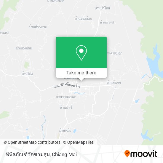พิพิธภัณฑ์วัดขามสุ่ม map