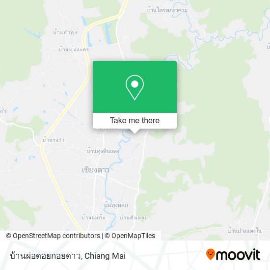 บ้านผ่อดอยกอยดาว map
