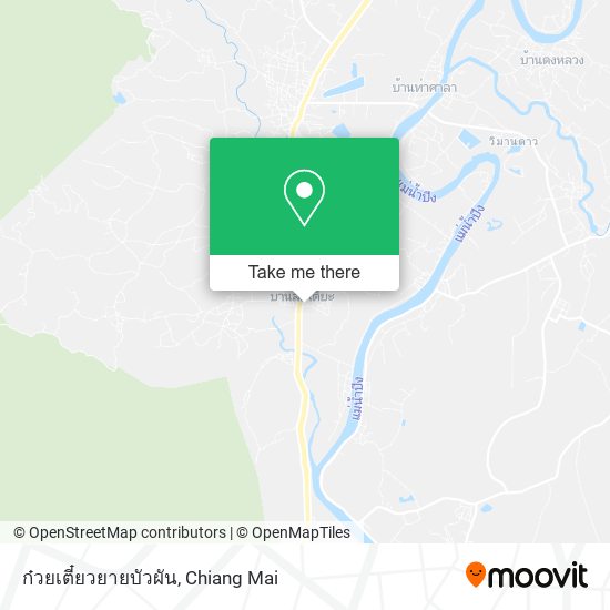 ก๋วยเตี๋ยวยายบัวผัน map