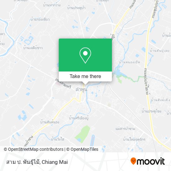 สาม ป. พันธุ์ไม้ map