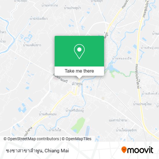 ชงชาสาขาลําพูน map
