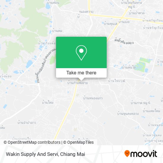 Wakin Supply And Servi map